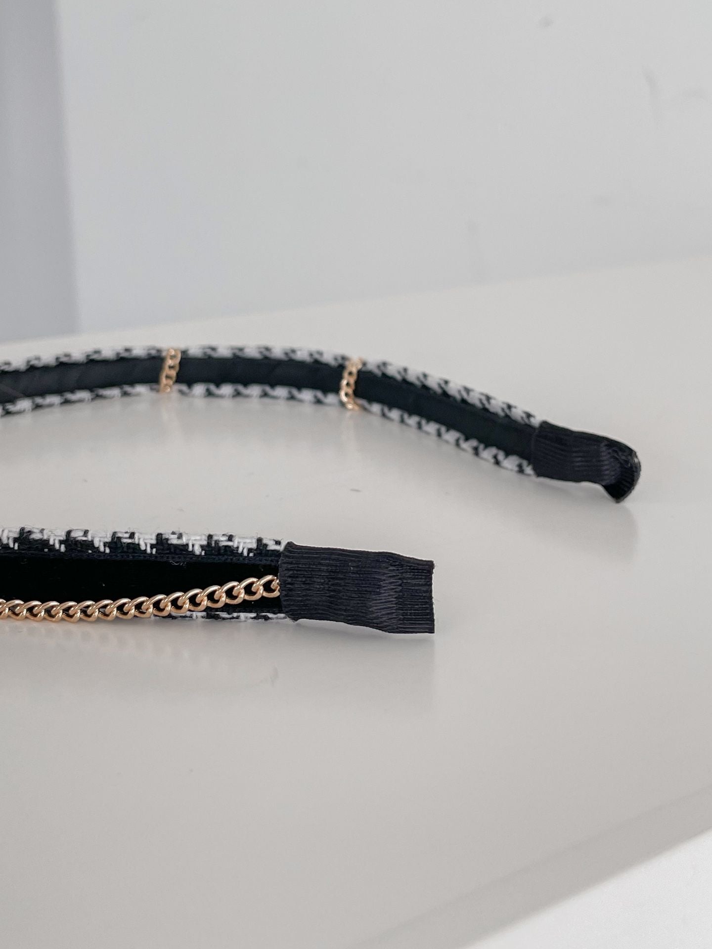 Pearl Chain Fabric Headband