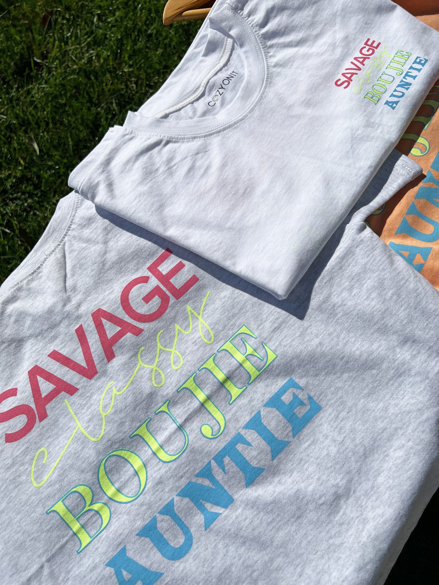 Savage Print Short sleeve Cotton T-shirts