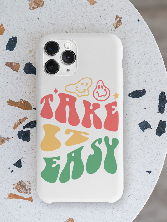 Take It Easy Happy Face / Tough Cases Phone Case