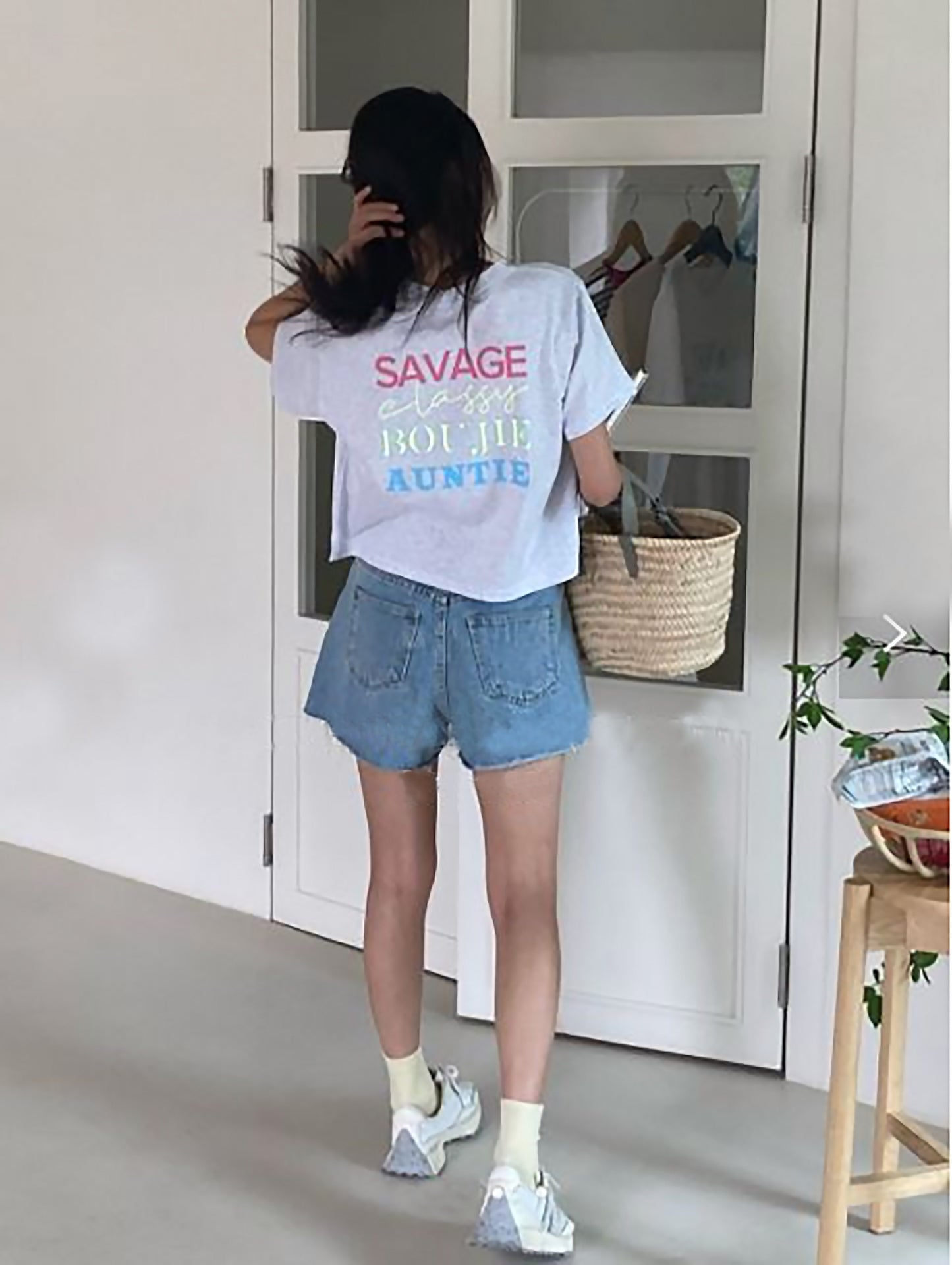 Savage Print Short sleeve Cotton T-shirts