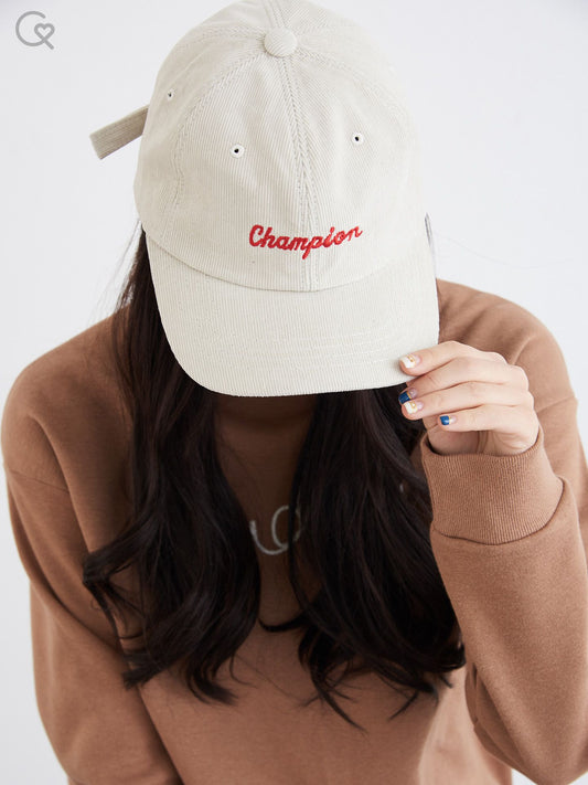 Corduroy Retro Champion EMBROIDERY CAP